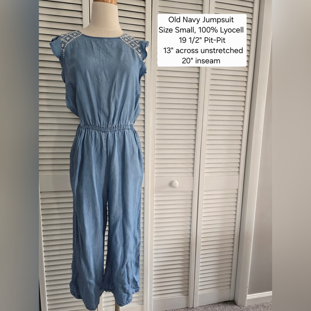 Old Navy Chambray Jumpsuit